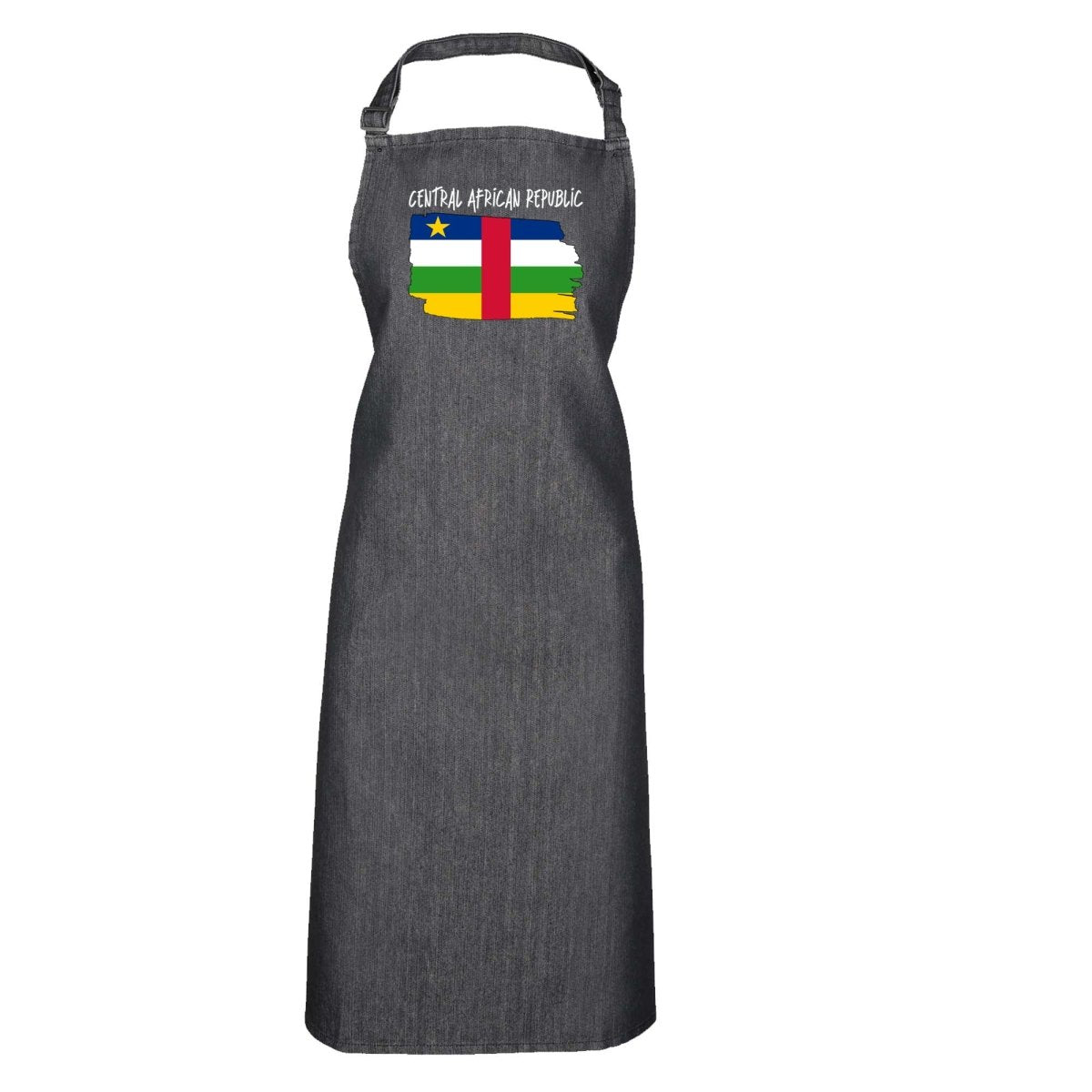 Central African Republic Country Flag Nationality - Kitchen Apron - 123t Australia | Funny T-Shirts Mugs Novelty Gifts