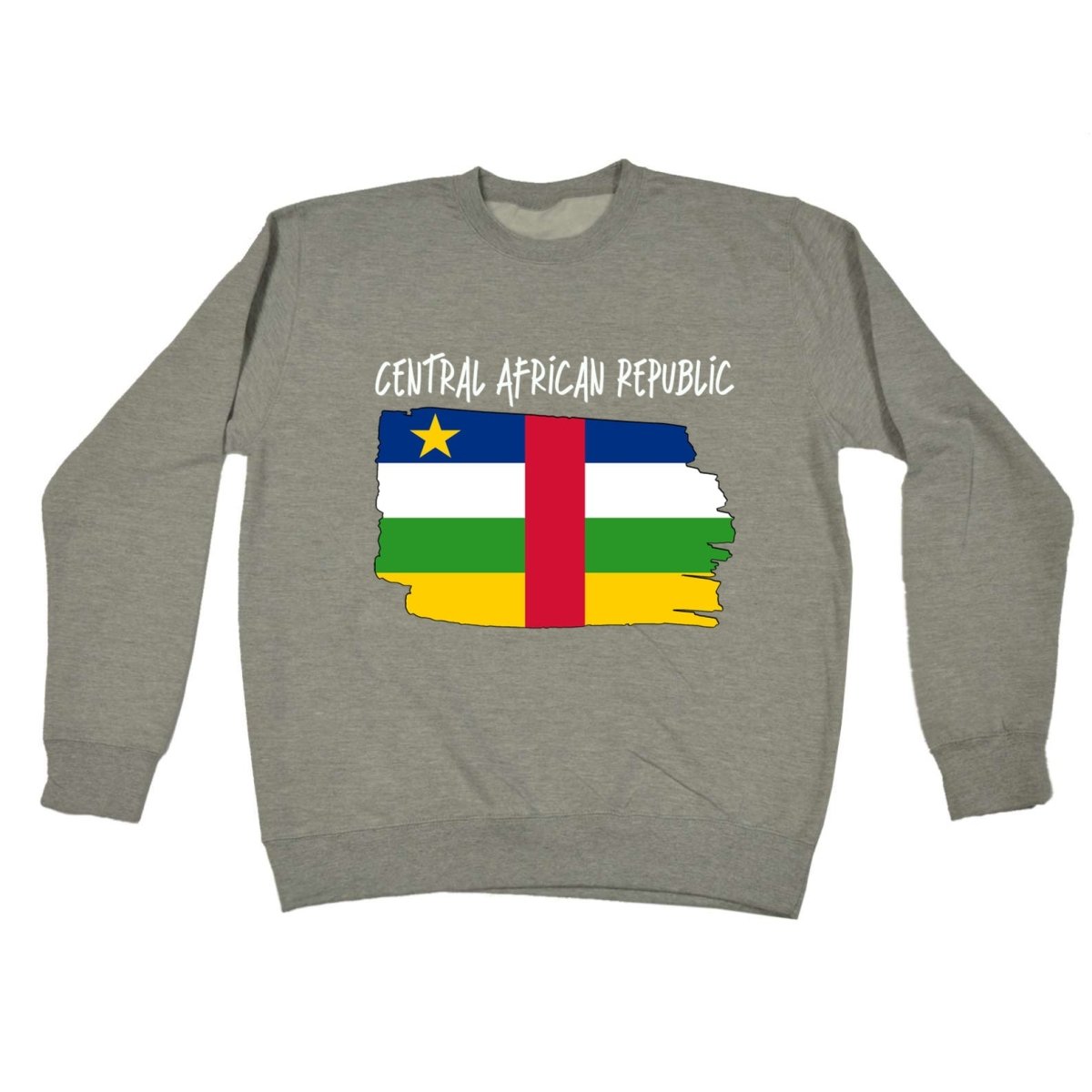 Central African Republic Country Flag Nationality - Sweatshirt - 123t Australia | Funny T-Shirts Mugs Novelty Gifts