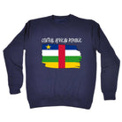 Central African Republic Country Flag Nationality - Sweatshirt - 123t Australia | Funny T-Shirts Mugs Novelty Gifts