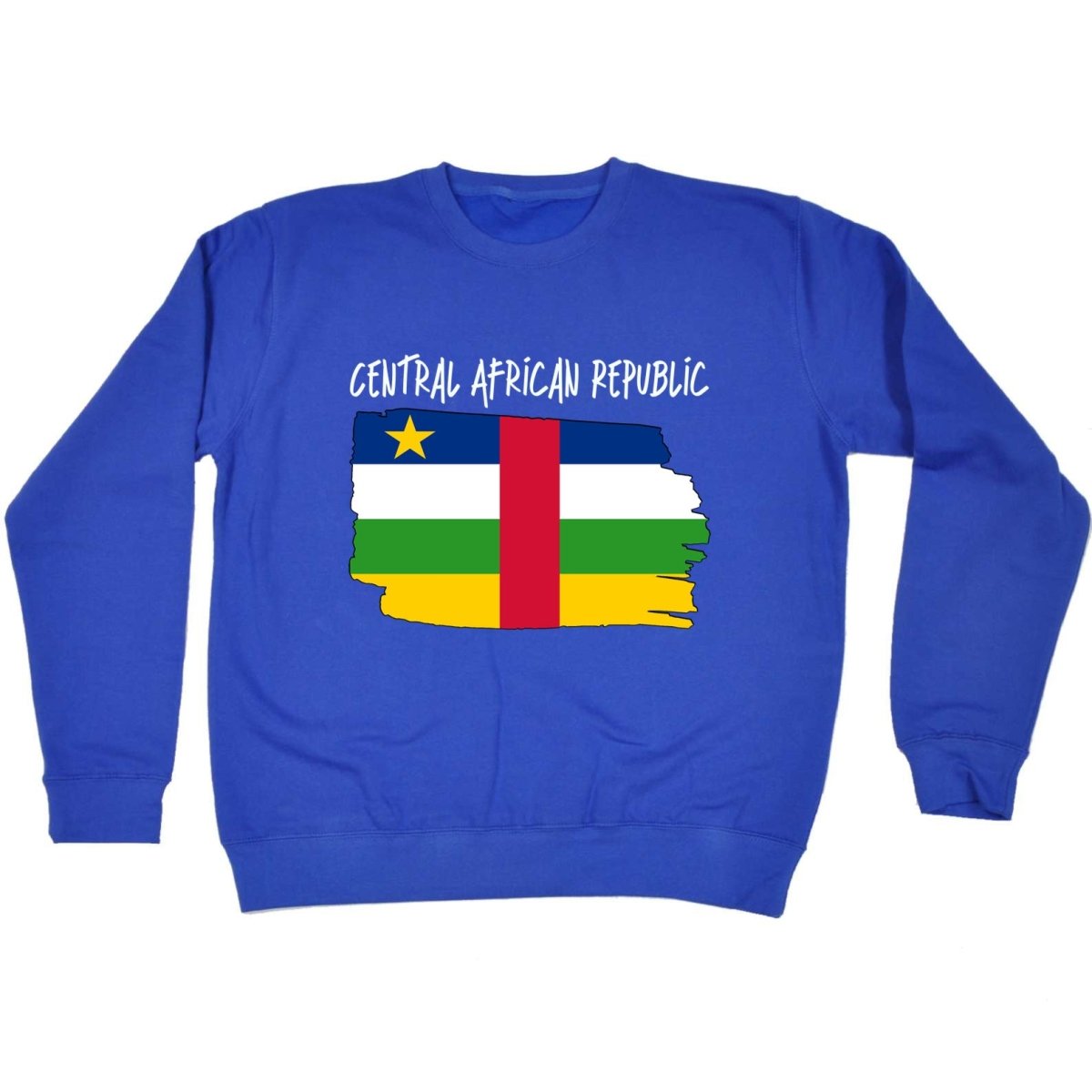 Central African Republic Country Flag Nationality - Sweatshirt - 123t Australia | Funny T-Shirts Mugs Novelty Gifts