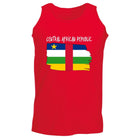 Central African Republic Country Flag Nationality - Vest Singlet Unisex Tank Top - 123t Australia | Funny T-Shirts Mugs Novelty Gifts