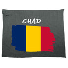 Chad Country Flag Nationality - Gym Sports Towel - 123t Australia | Funny T-Shirts Mugs Novelty Gifts