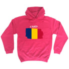 Chad Country Flag Nationality - Hoodies Hoodie - 123t Australia | Funny T-Shirts Mugs Novelty Gifts