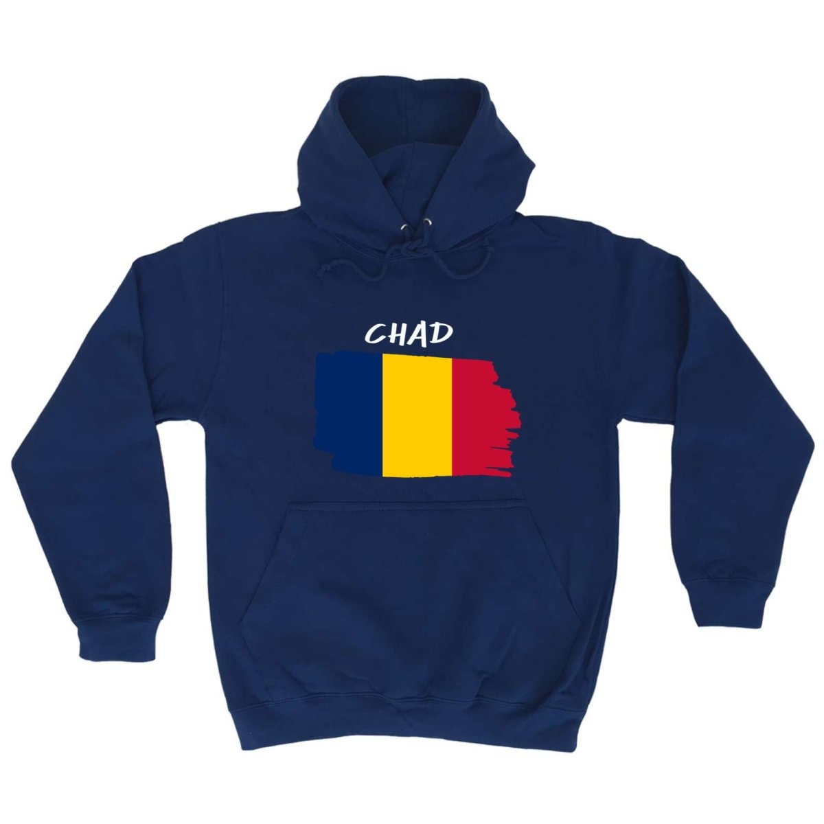 Chad Country Flag Nationality - Hoodies Hoodie - 123t Australia | Funny T-Shirts Mugs Novelty Gifts