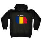 Chad Country Flag Nationality - Kids Children Hoodie - 123t Australia | Funny T-Shirts Mugs Novelty Gifts