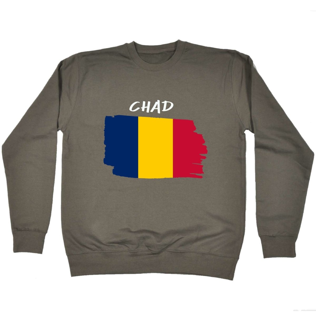 Chad Country Flag Nationality - Sweatshirt - 123t Australia | Funny T-Shirts Mugs Novelty Gifts