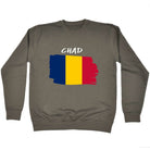 Chad Country Flag Nationality - Sweatshirt - 123t Australia | Funny T-Shirts Mugs Novelty Gifts