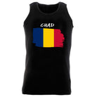 Chad Country Flag Nationality - Vest Singlet Unisex Tank Top - 123t Australia | Funny T-Shirts Mugs Novelty Gifts