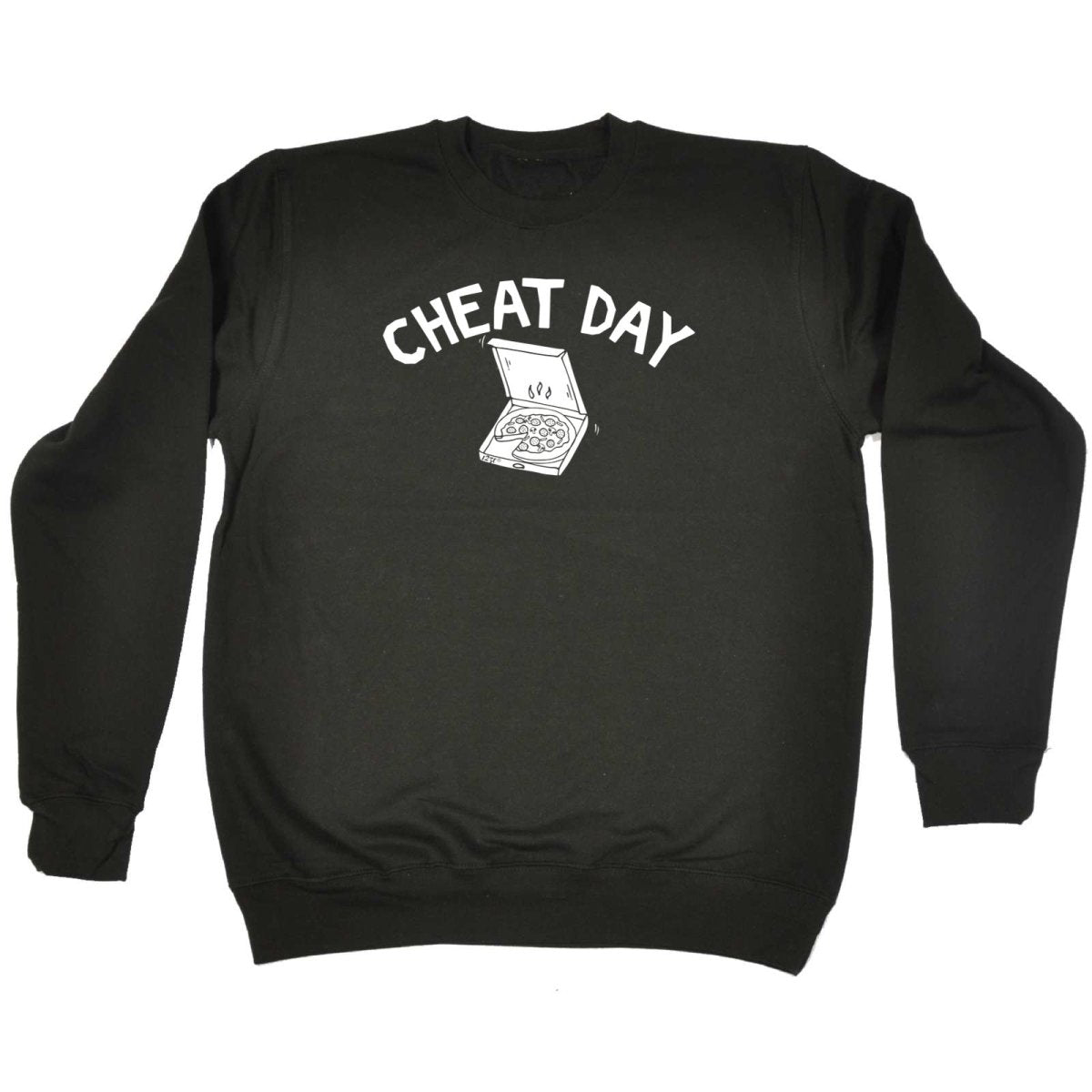 Cheat Day Gym - Funny Novelty Sweatshirt - 123t Australia | Funny T-Shirts Mugs Novelty Gifts