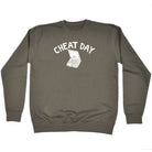 Cheat Day Gym - Funny Novelty Sweatshirt - 123t Australia | Funny T-Shirts Mugs Novelty Gifts