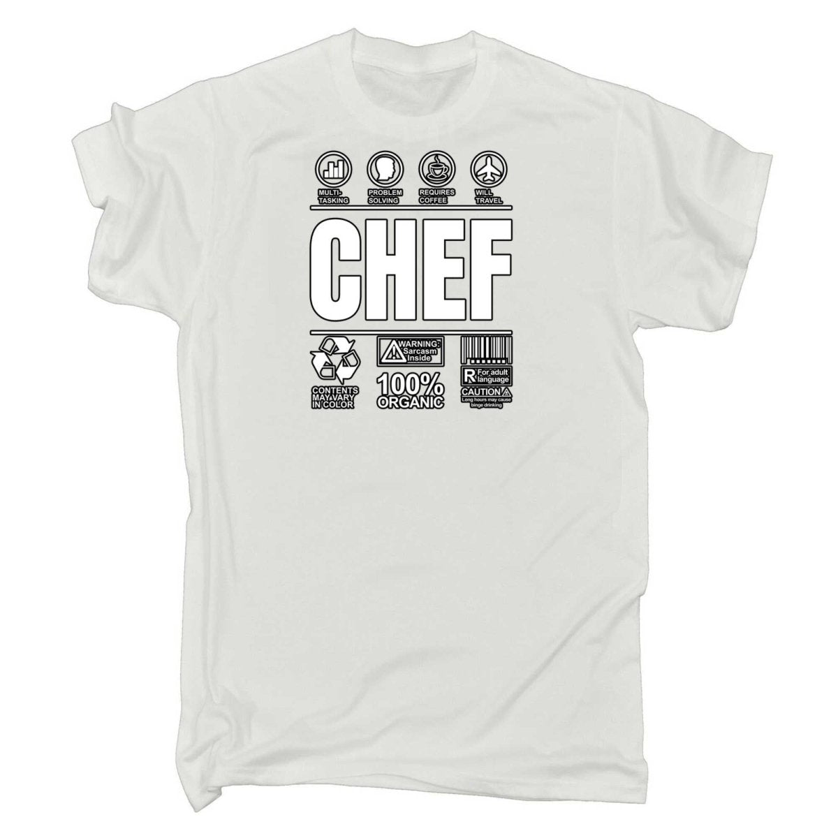 Chef Sarcastic Humour - Mens Funny T-Shirt Tshirts - 123t Australia | Funny T-Shirts Mugs Novelty Gifts