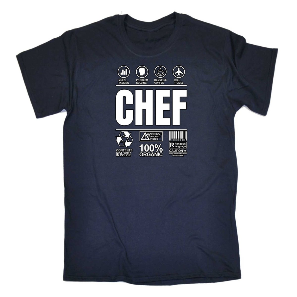 Chef Sarcastic Humour - Mens Funny T-Shirt Tshirts - 123t Australia | Funny T-Shirts Mugs Novelty Gifts