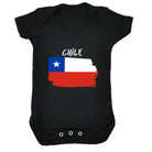 Chile Country Flag Nationality - Babygrow Baby - 123t Australia | Funny T-Shirts Mugs Novelty Gifts