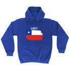 Chile Country Flag Nationality - Hoodies Hoodie - 123t Australia | Funny T-Shirts Mugs Novelty Gifts