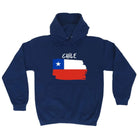 Chile Country Flag Nationality - Hoodies Hoodie - 123t Australia | Funny T-Shirts Mugs Novelty Gifts