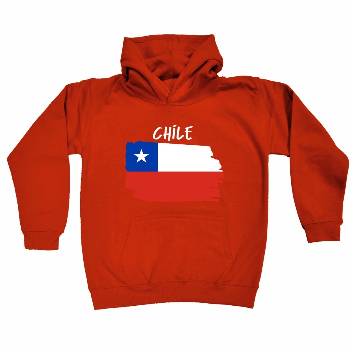 Chile Country Flag Nationality - Kids Children Hoodie - 123t Australia | Funny T-Shirts Mugs Novelty Gifts