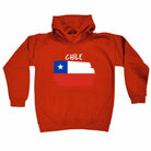 Chile Country Flag Nationality - Kids Children Hoodie - 123t Australia | Funny T-Shirts Mugs Novelty Gifts