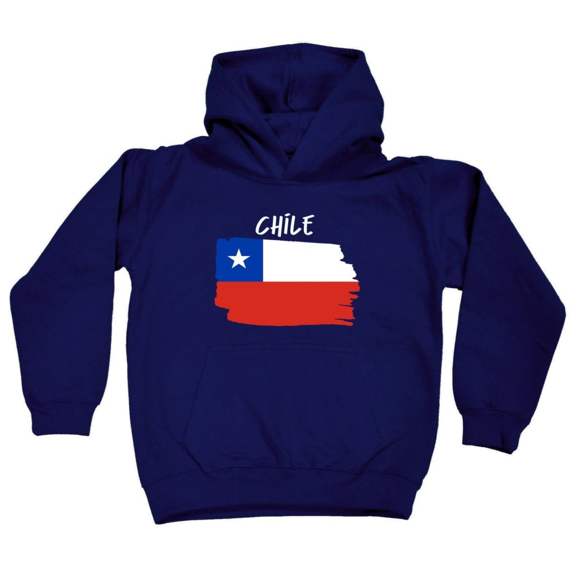 Chile Country Flag Nationality - Kids Children Hoodie - 123t Australia | Funny T-Shirts Mugs Novelty Gifts