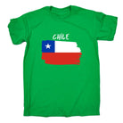 Chile - Country Flag Nationality Mens T-Shirt T Shirt Tshirts - 123t Australia | Funny T-Shirts Mugs Novelty Gifts