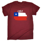 Chile - Country Flag Nationality Mens T-Shirt T Shirt Tshirts - 123t Australia | Funny T-Shirts Mugs Novelty Gifts