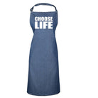 Choose Life White - Funny Novelty Kitchen Adult Apron - 123t Australia | Funny T-Shirts Mugs Novelty Gifts