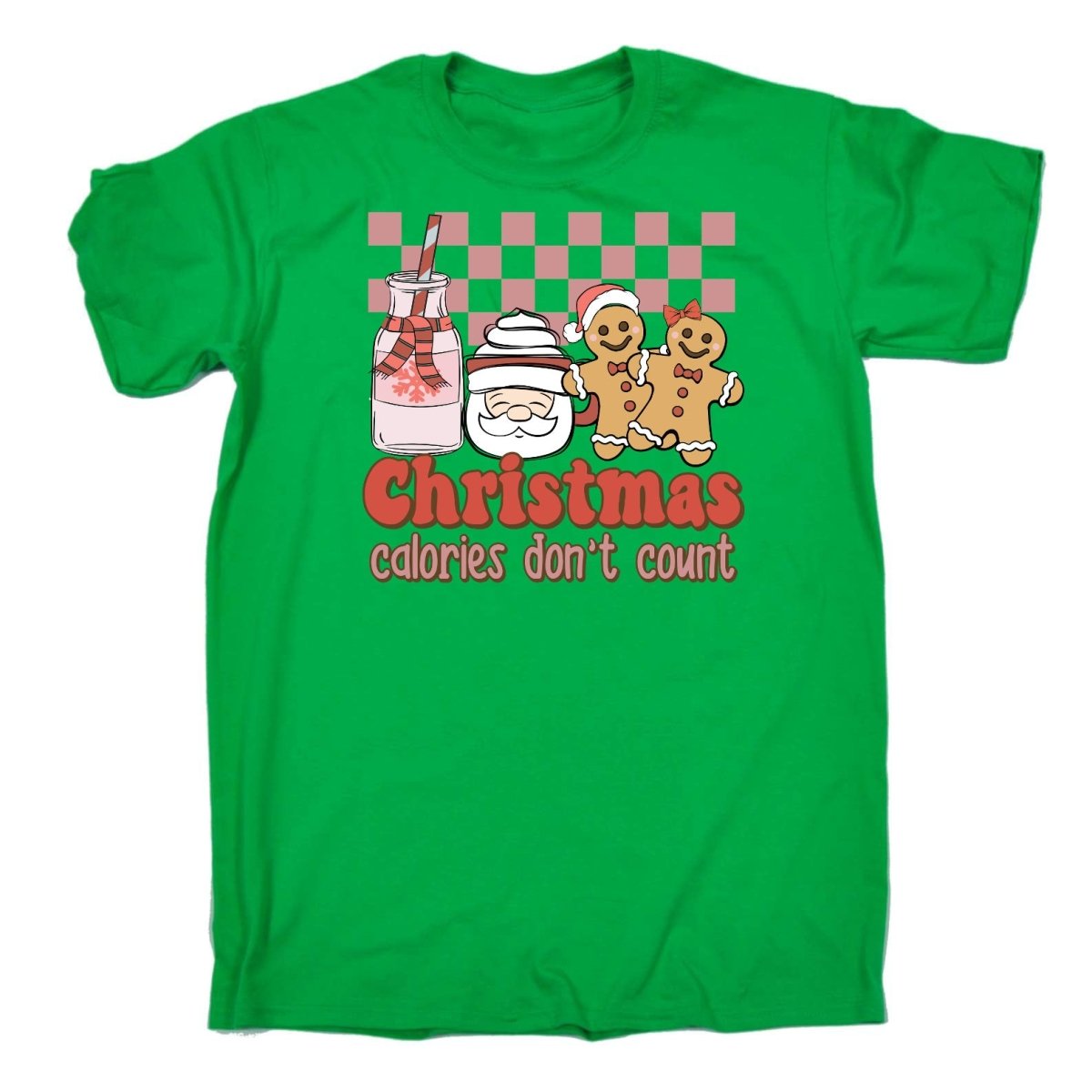 Christmas Calories Don'T Count - Mens Funny T-Shirt Tshirts - 123t Australia | Funny T-Shirts Mugs Novelty Gifts