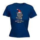 Christmas Cat Lookatme Festive Animal - Funny Womens T-Shirt Tshirt - 123t Australia | Funny T-Shirts Mugs Novelty Gifts