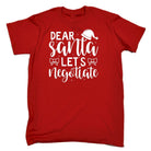 Christmas Dear Santa Lets Neotiate - Mens Funny T-Shirt Tshirts - 123t Australia | Funny T-Shirts Mugs Novelty Gifts