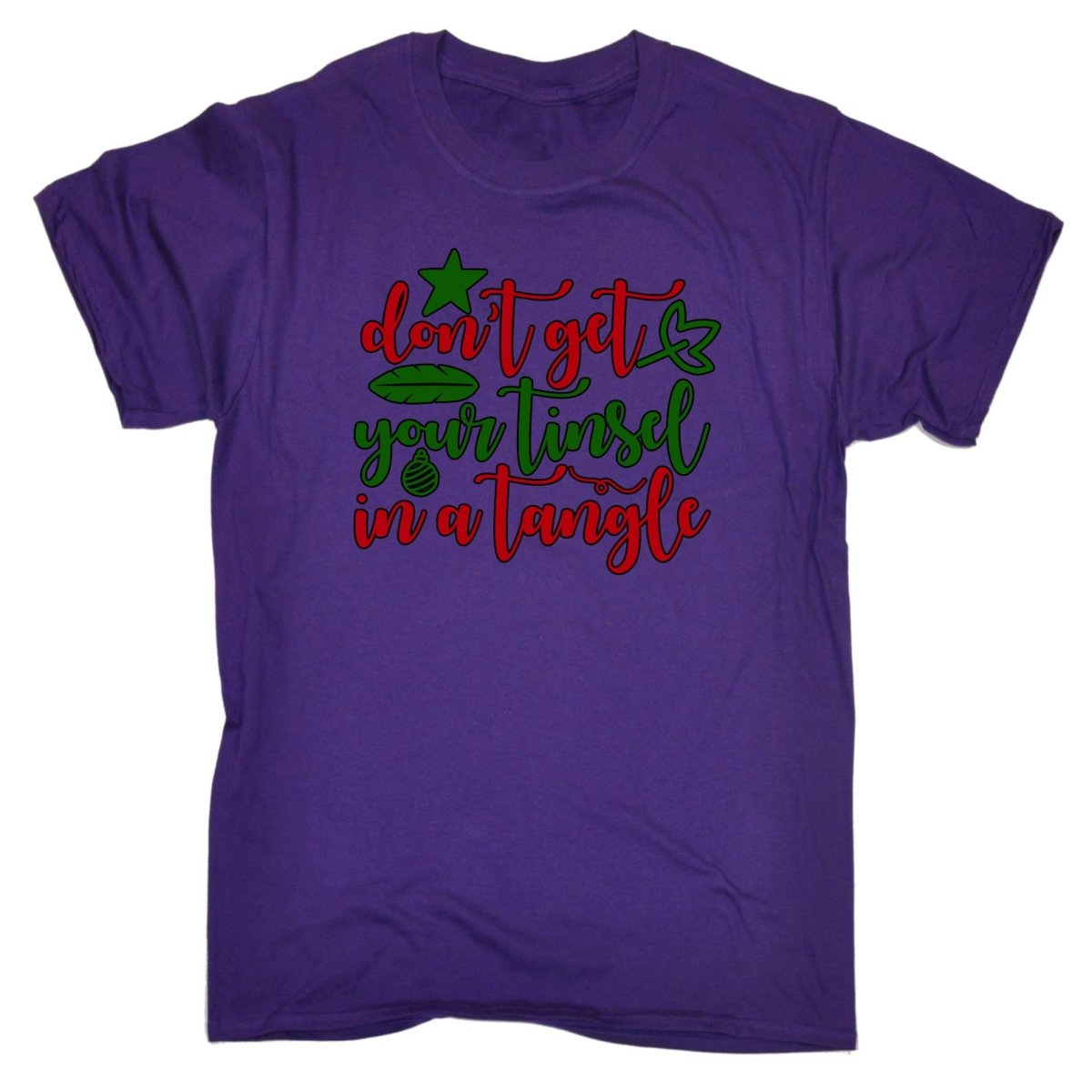 Christmas Dont Get Your Tinsel In A Tangle Xmas - Mens Funny T-Shirt Tshirts Tee Shirt - 123t Australia | Funny T-Shirts Mugs Novelty Gifts