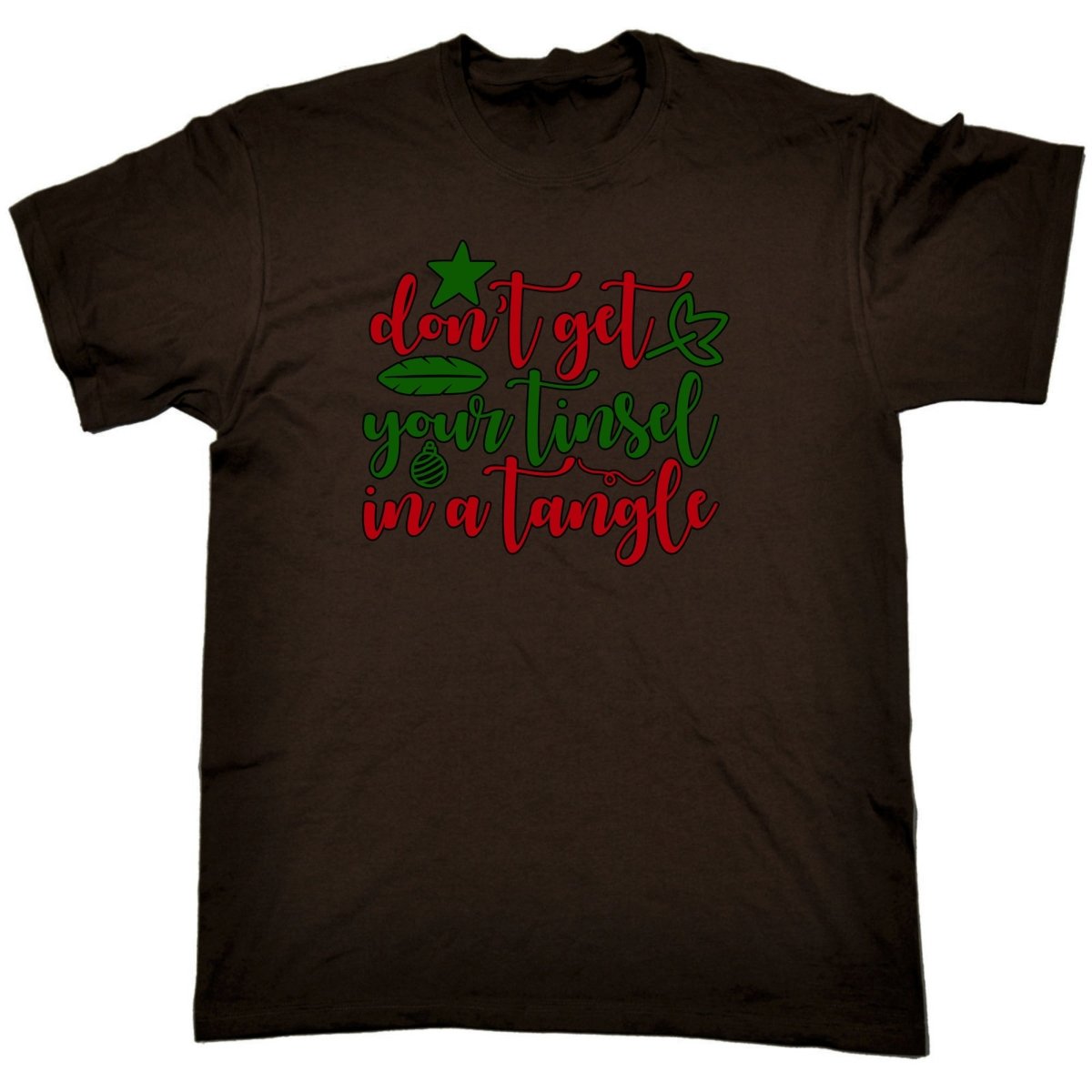 Christmas Dont Get Your Tinsel In A Tangle Xmas - Mens Funny T-Shirt Tshirts Tee Shirt - 123t Australia | Funny T-Shirts Mugs Novelty Gifts