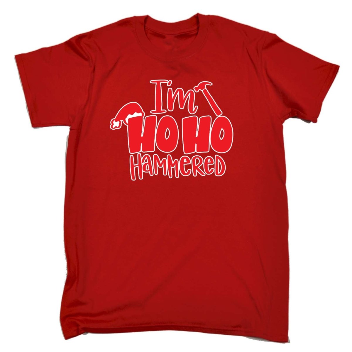 Christmas Im Ho Ho Hammered - Mens Funny T-Shirt Tshirts - 123t Australia | Funny T-Shirts Mugs Novelty Gifts