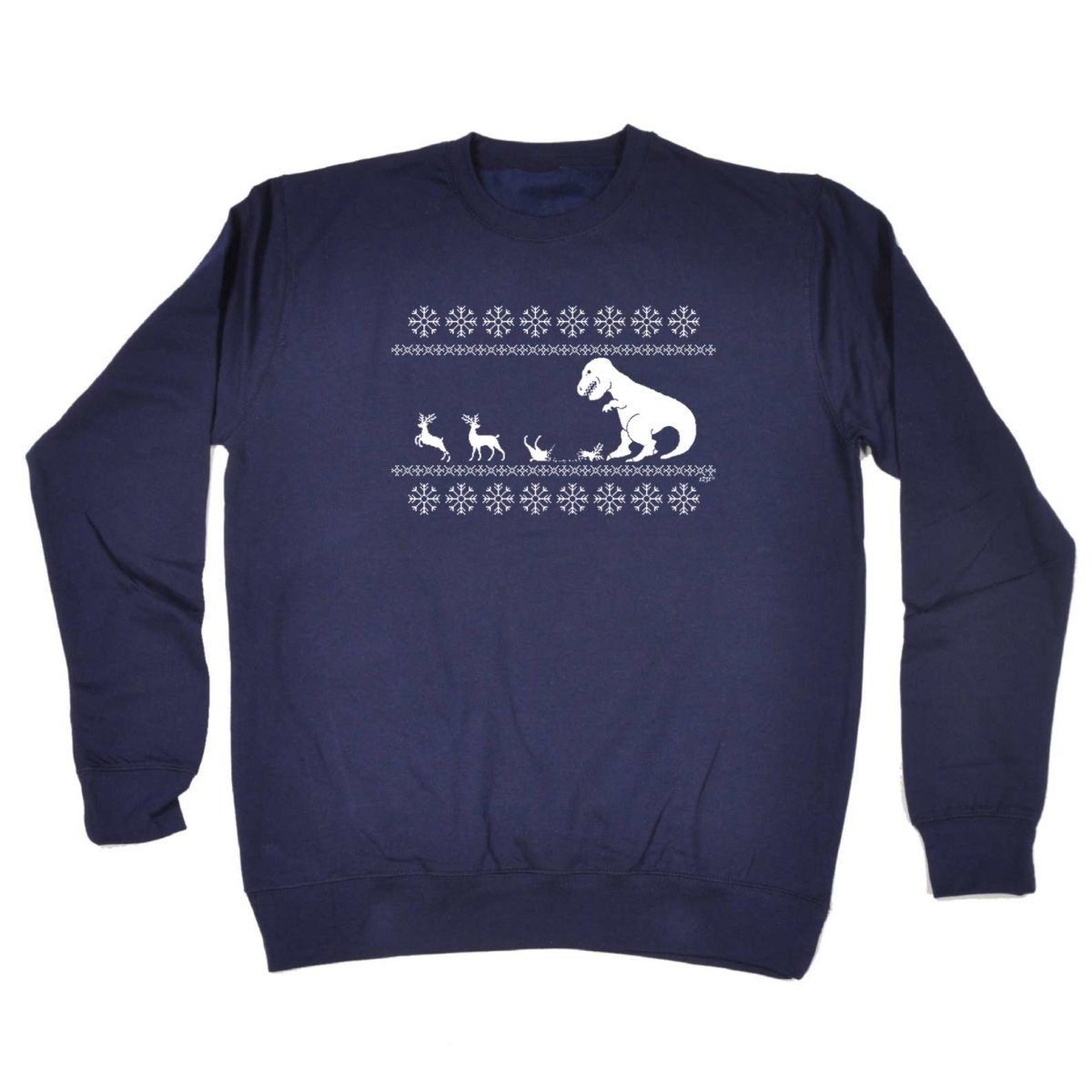 Christmas Lunch For Trex Jumper - Funny Novelty Sweatshirt - 123t Australia | Funny T-Shirts Mugs Novelty Gifts