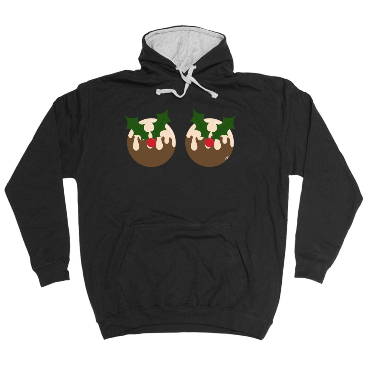 Christmas Pudding B Bie - Funny Novelty Hoodies Hoodie - 123t Australia | Funny T-Shirts Mugs Novelty Gifts