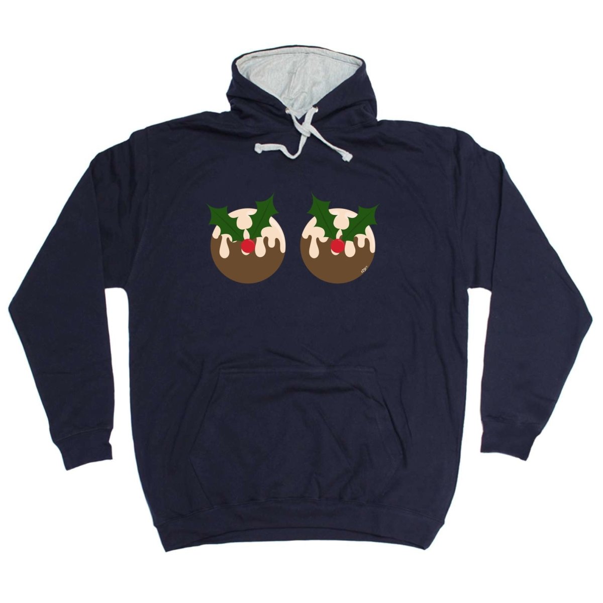 Christmas Pudding B Bie - Funny Novelty Hoodies Hoodie - 123t Australia | Funny T-Shirts Mugs Novelty Gifts