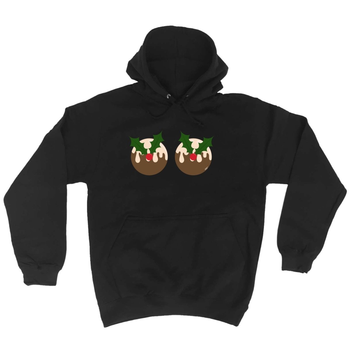 Christmas Pudding B Bie - Funny Novelty Hoodies Hoodie - 123t Australia | Funny T-Shirts Mugs Novelty Gifts