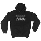 Christmas Reindeer Humping Jumper - Funny Novelty Hoodies Hoodie - 123t Australia | Funny T-Shirts Mugs Novelty Gifts