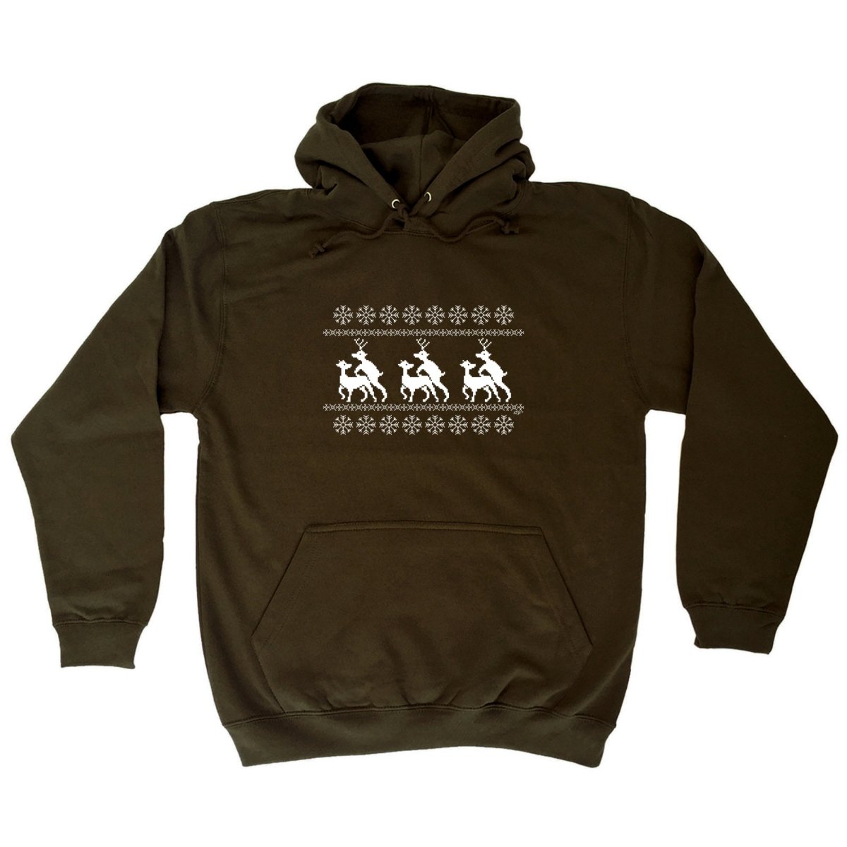 Christmas Reindeer Humping Jumper - Funny Novelty Hoodies Hoodie - 123t Australia | Funny T-Shirts Mugs Novelty Gifts