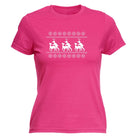 Christmas Reindeer Humping Jumper - Funny Novelty Womens T-Shirt T Shirt Tshirt - 123t Australia | Funny T-Shirts Mugs Novelty Gifts