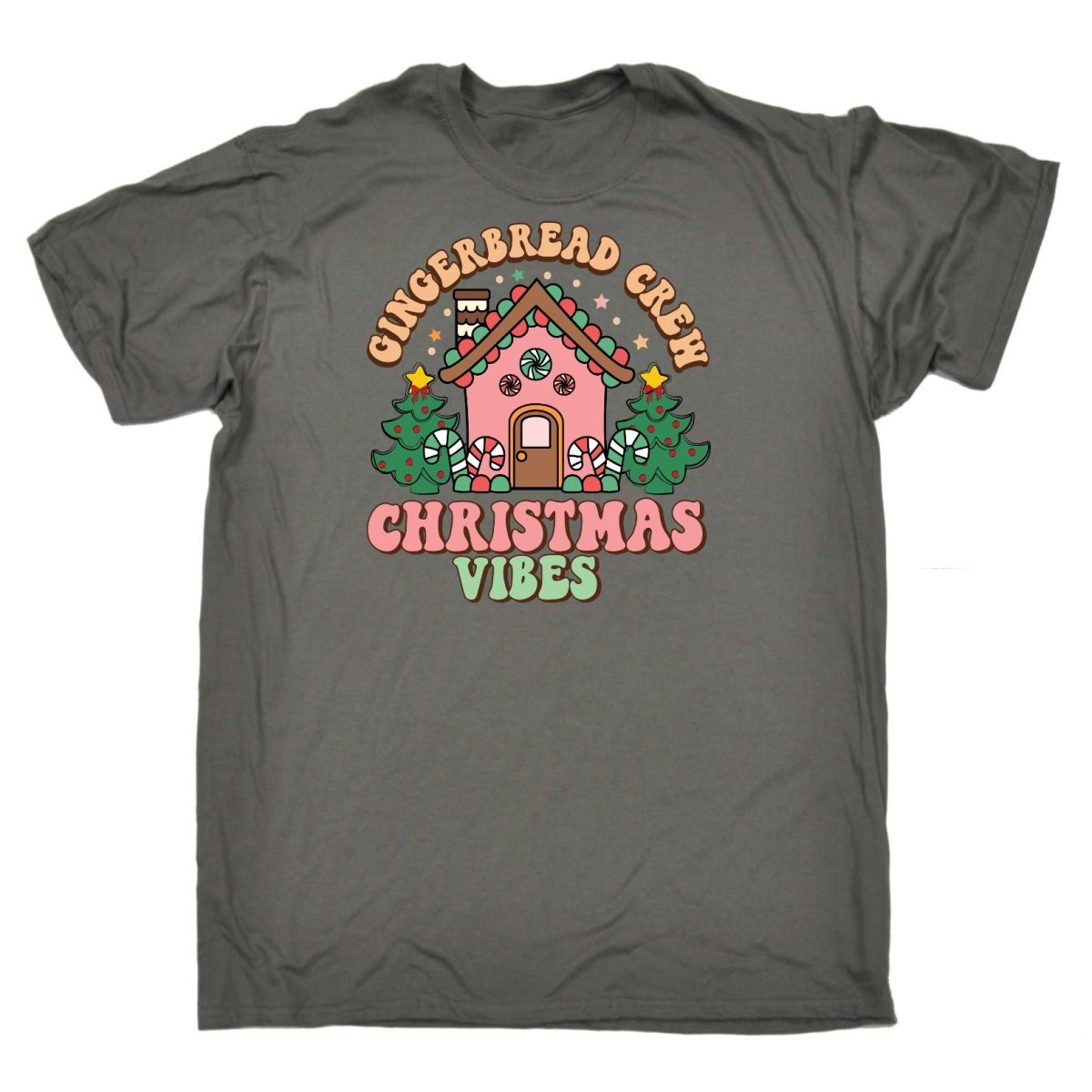 Christmas Retro Gingerbread Crew - Mens Funny T-Shirt Tshirts - 123t Australia | Funny T-Shirts Mugs Novelty Gifts