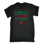 Christmas Xmas Single And Ready To Jingle - Mens Funny T-Shirt Tshirts Tee Shirt - 123t Australia | Funny T-Shirts Mugs Novelty Gifts