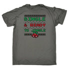 Christmas Xmas Single And Ready To Jingle - Mens Funny T-Shirt Tshirts Tee Shirt - 123t Australia | Funny T-Shirts Mugs Novelty Gifts