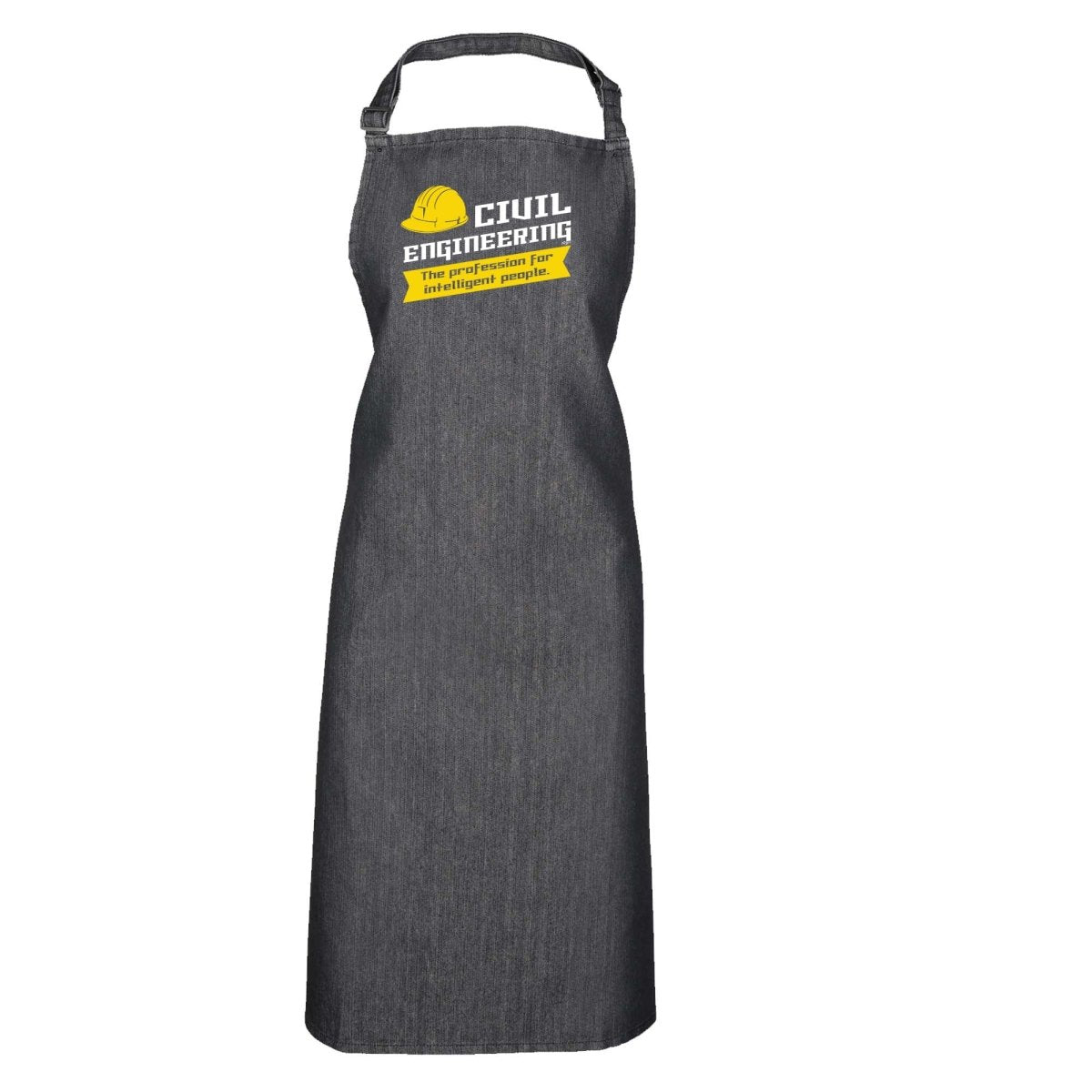 Civil Engineering - Funny Novelty Kitchen Adult Apron - 123t Australia | Funny T-Shirts Mugs Novelty Gifts