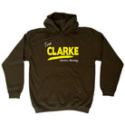 Clarke V1 Lifetime Member - Funny Novelty Hoodies Hoodie - 123t Australia | Funny T-Shirts Mugs Novelty Gifts