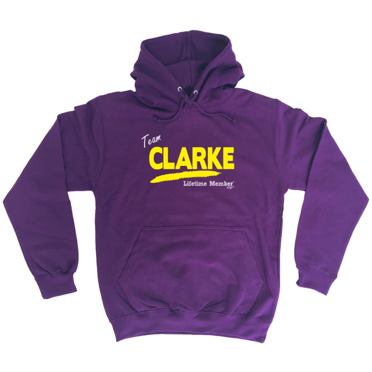 Clarke V1 Lifetime Member - Funny Novelty Hoodies Hoodie - 123t Australia | Funny T-Shirts Mugs Novelty Gifts