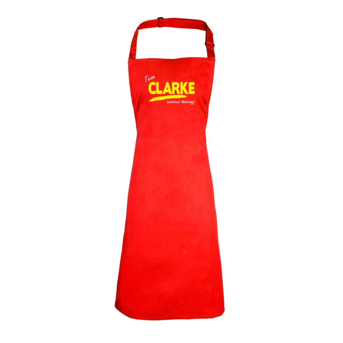 Clarke V1 Lifetime Member - Funny Novelty Kitchen Adult Apron - 123t Australia | Funny T-Shirts Mugs Novelty Gifts