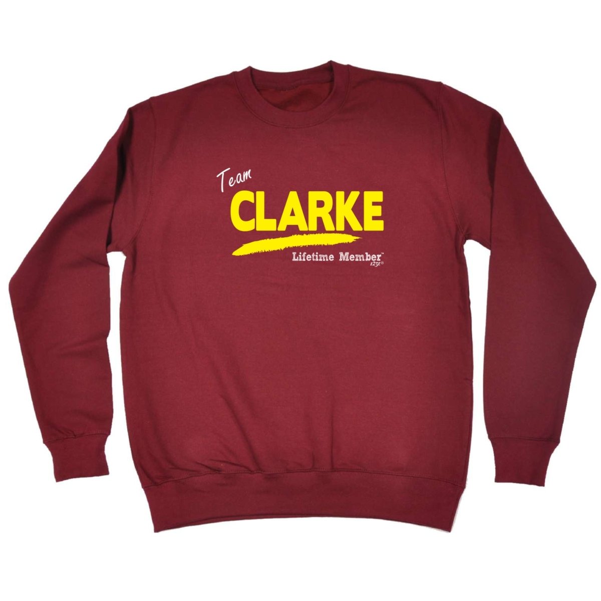 Clarke V1 Lifetime Member - Funny Novelty Sweatshirt - 123t Australia | Funny T-Shirts Mugs Novelty Gifts