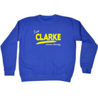 Clarke V1 Lifetime Member - Funny Novelty Sweatshirt - 123t Australia | Funny T-Shirts Mugs Novelty Gifts