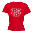 Clarke V2 Team Lifetime Member - Funny Novelty Womens T-Shirt T Shirt Tshirt - 123t Australia | Funny T-Shirts Mugs Novelty Gifts