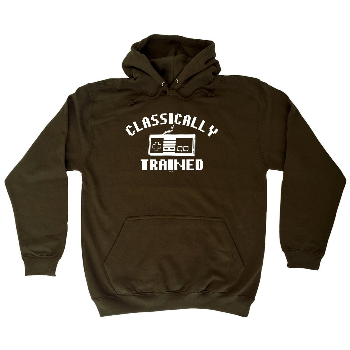 Classicly Trained Gamer Gaming - Funny Novelty Hoodies Hoodie - 123t Australia | Funny T-Shirts Mugs Novelty Gifts