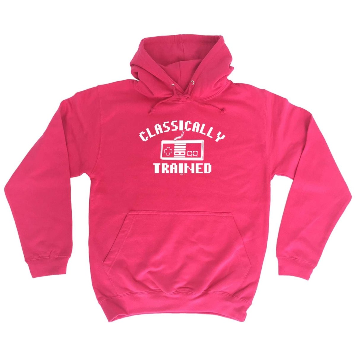 Classicly Trained Gamer Gaming - Funny Novelty Hoodies Hoodie - 123t Australia | Funny T-Shirts Mugs Novelty Gifts